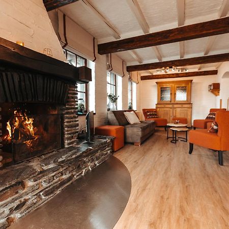 Le Grand Cerf 25 Pers, Malmedy- Chalet Rustique, Jardin Экстерьер фото