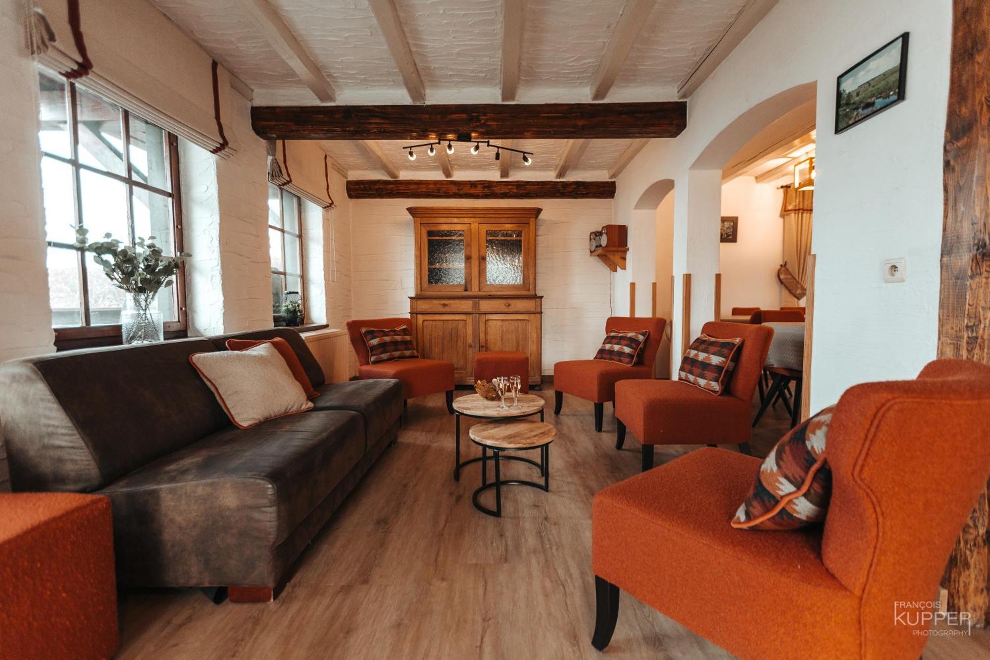 Le Grand Cerf 25 Pers, Malmedy- Chalet Rustique, Jardin Экстерьер фото